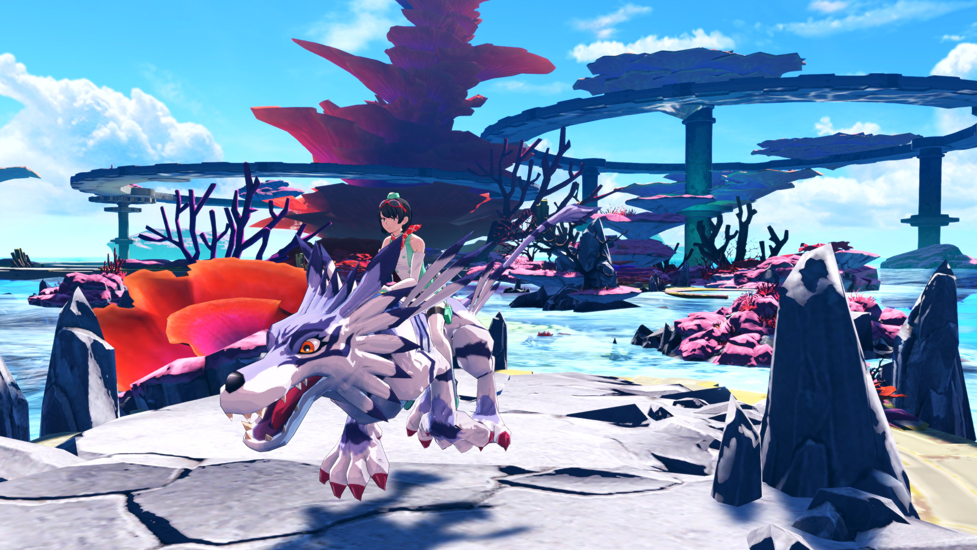 Screenshot of Digimon Story Time Stranger