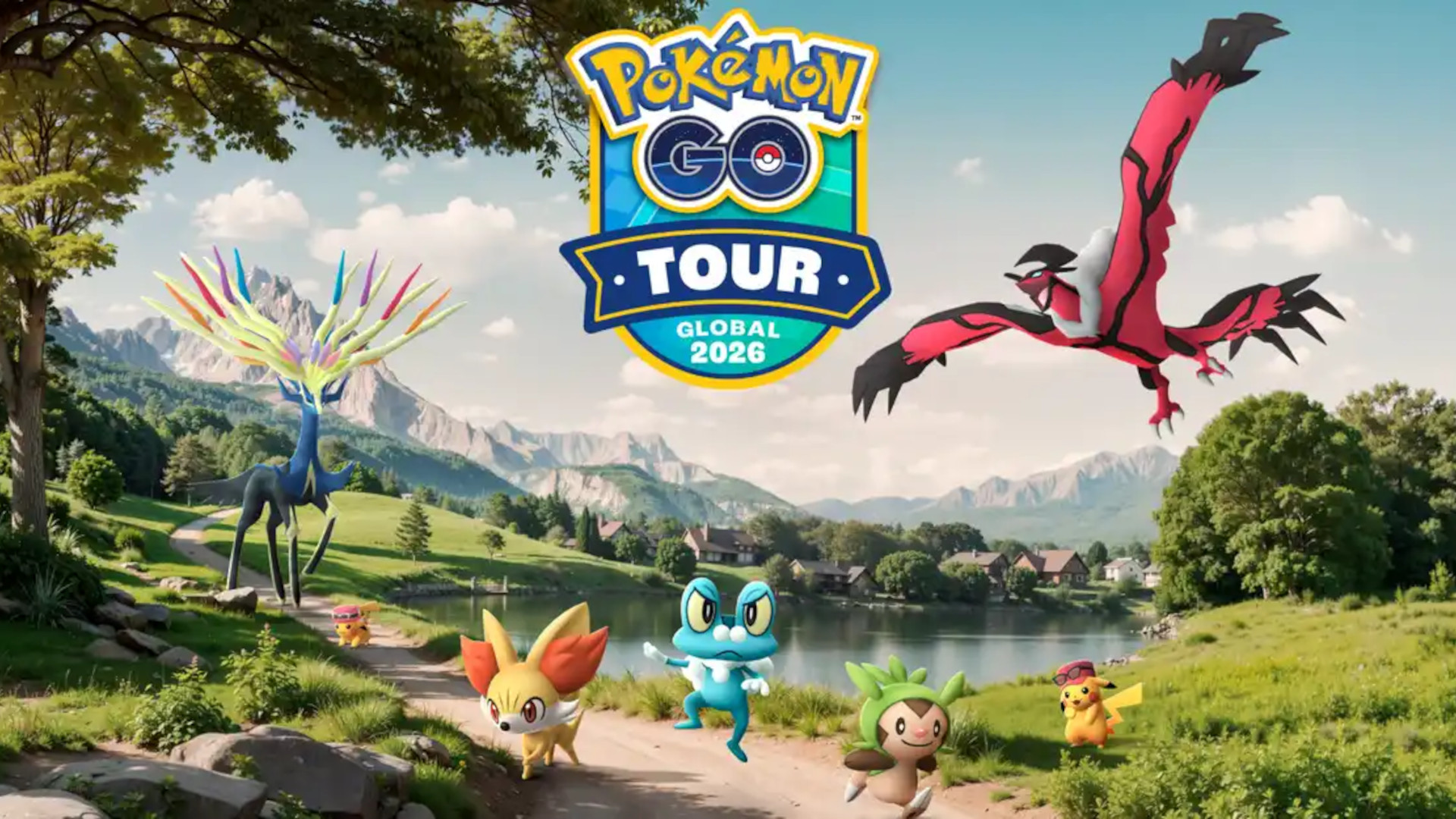 Key Art for Pokémon GO Tour: Kalos – Global