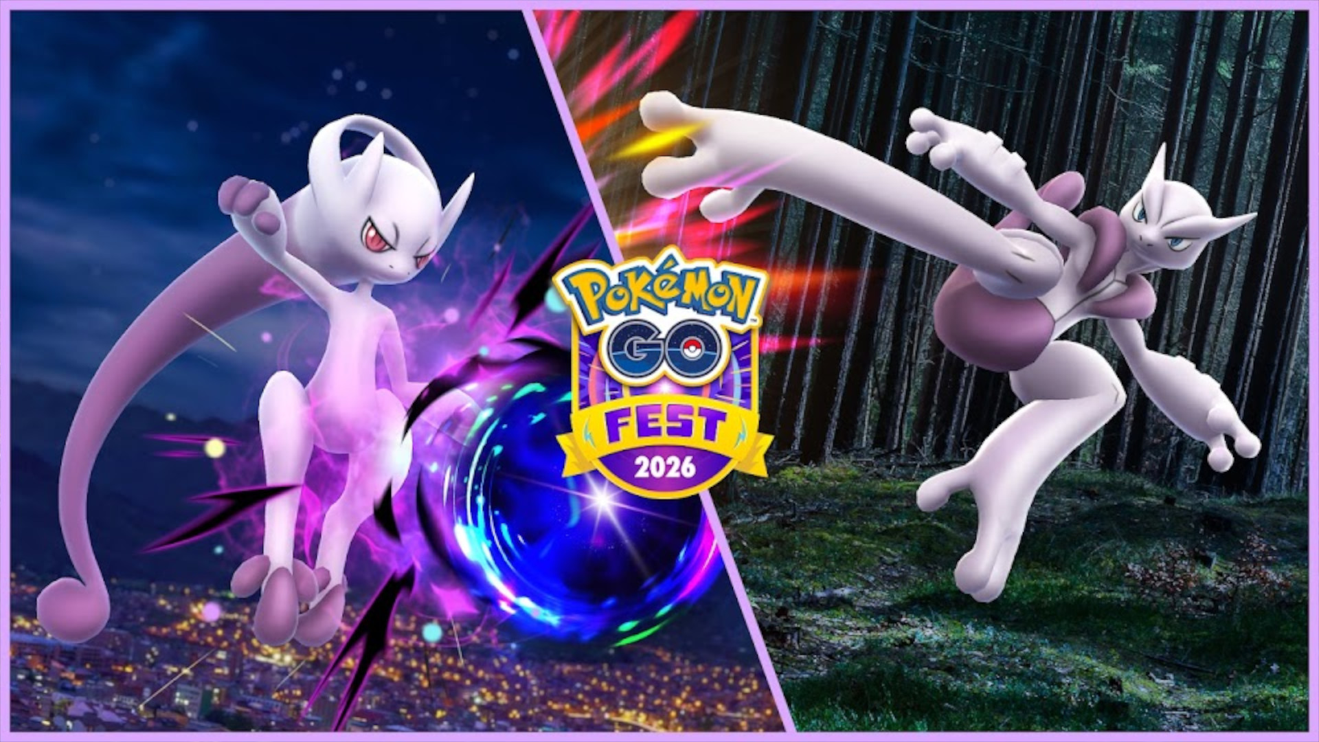 Mega Mewtwo in Pokémon GO Fest 2026: Global