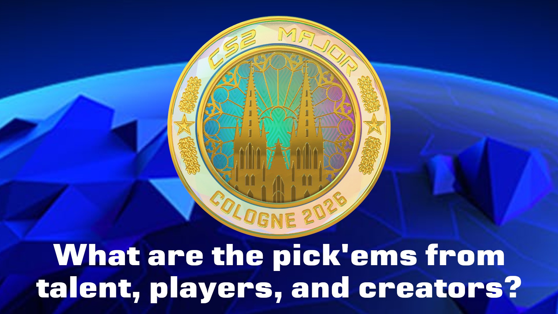 What are the pick'ems from talent, players, and creators?
