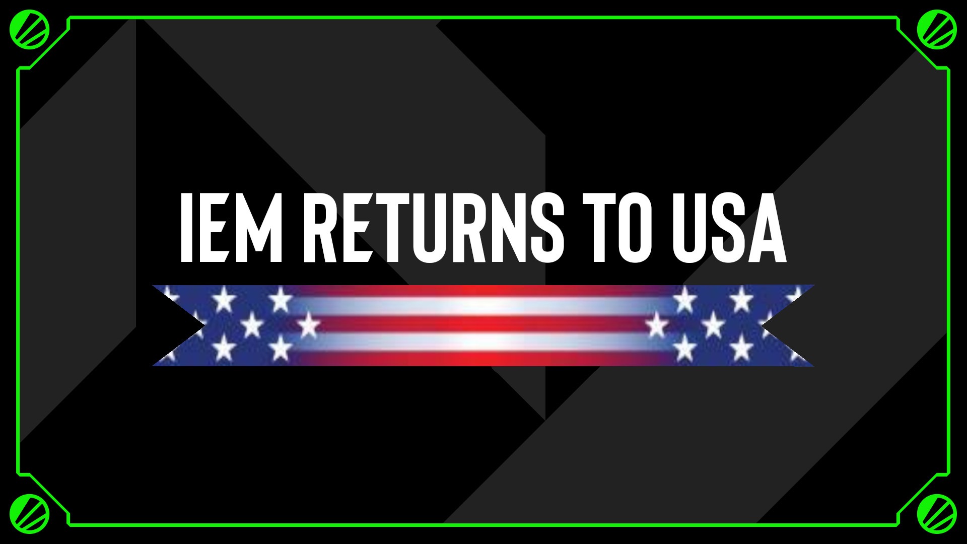 Intel Extreme Masters USA 2027