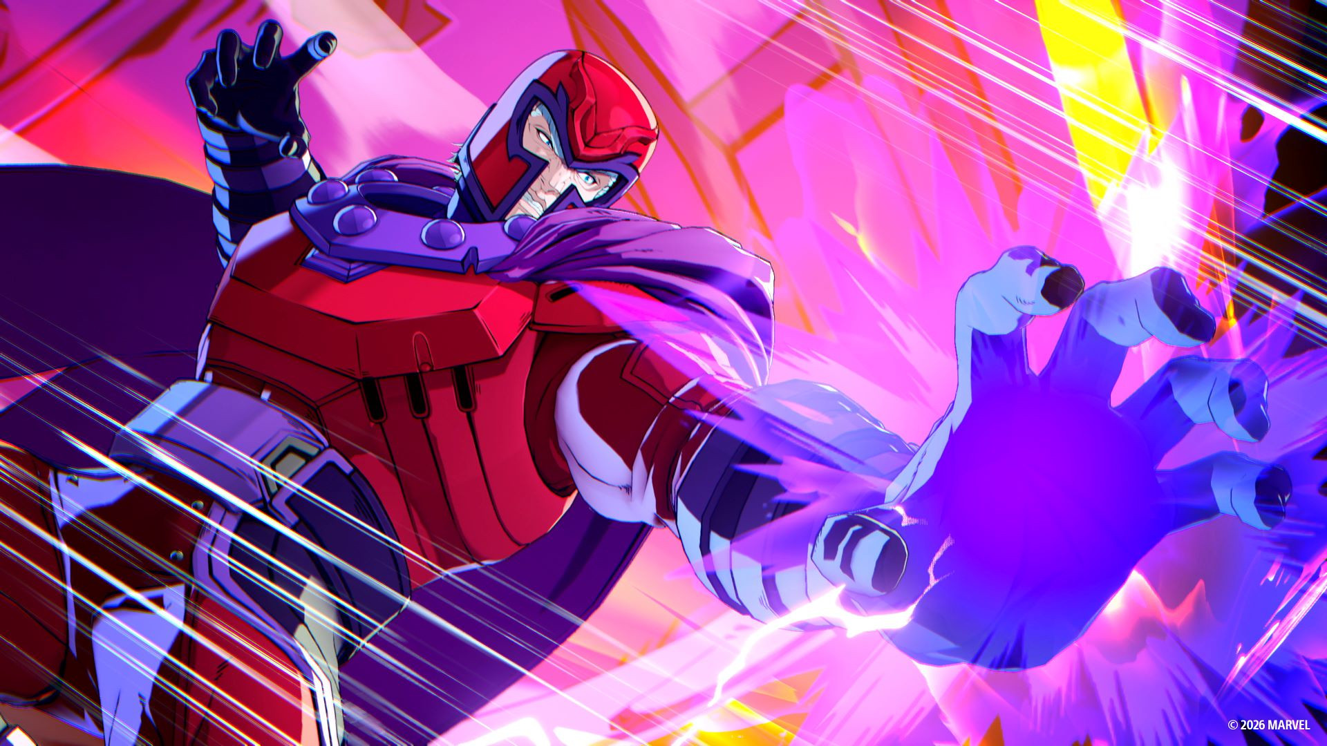 Magneto key art from MARVEL Tōkon