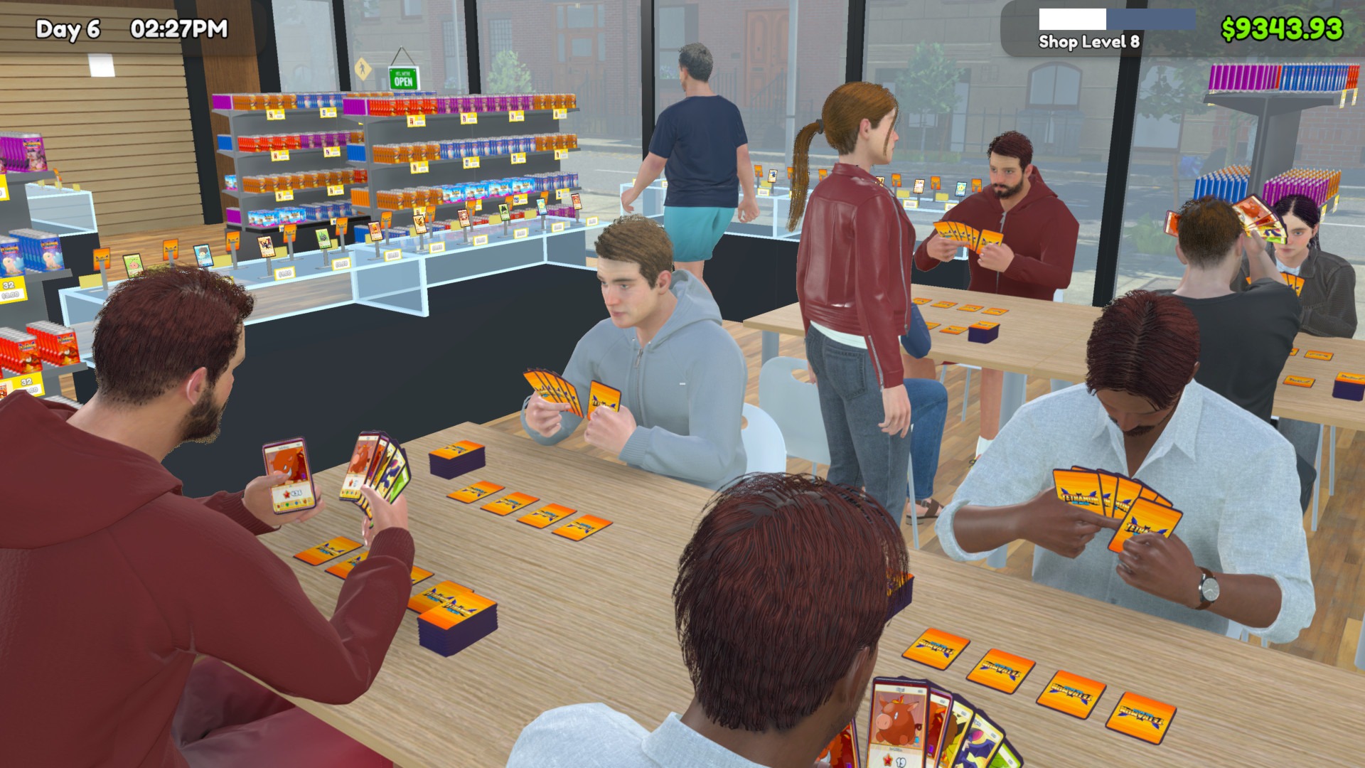 Screenshot of TCG Card Shop Simulator